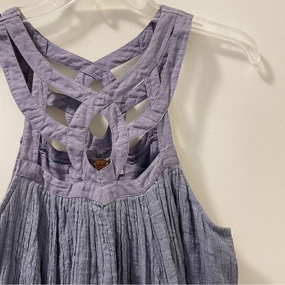 Free People One Lattice Babydoll Top - Size XS - Picture 2 of 5